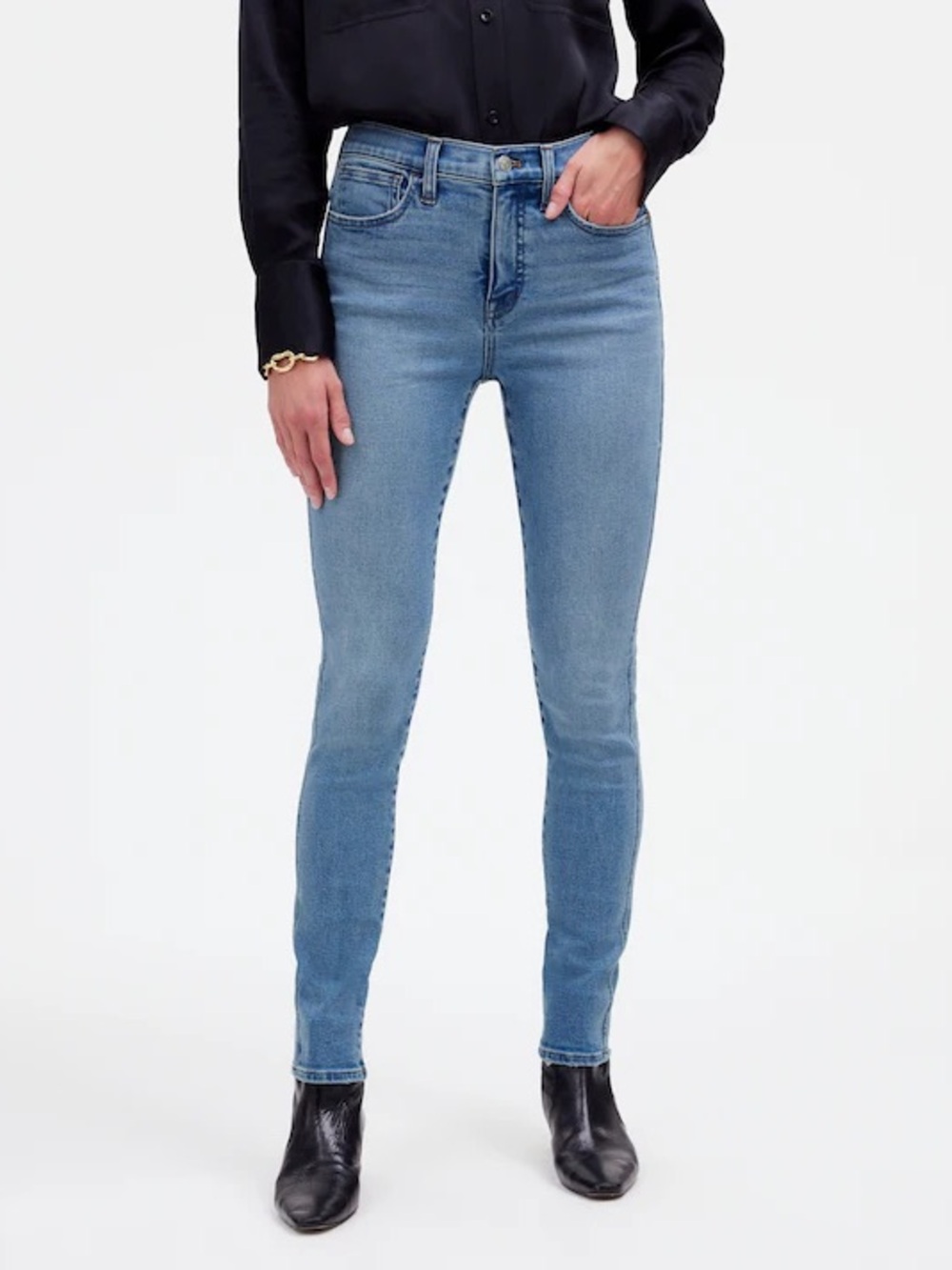 NWT Size 29 Madewell 10” Roadtripper High-Rise Skinny Jeans - Pomona (ABBA)